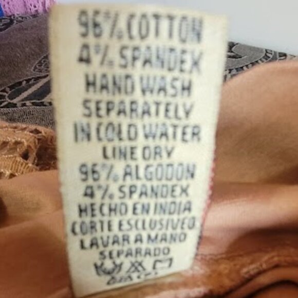 #124 Now & Then Cotton Blush Skirt - Picture 6 of 6